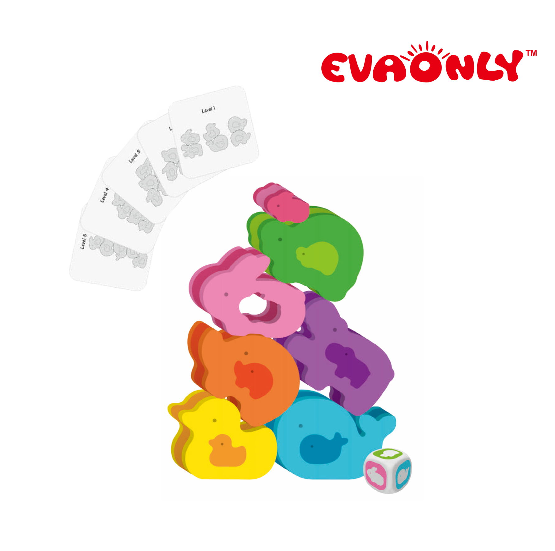 EVAONLY / アニマル・スタッキングブロック