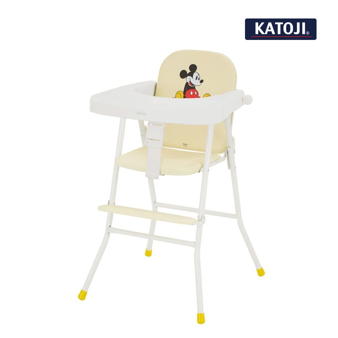 KATOJI / ハイチェア ミッキーマウス（折り畳み式）