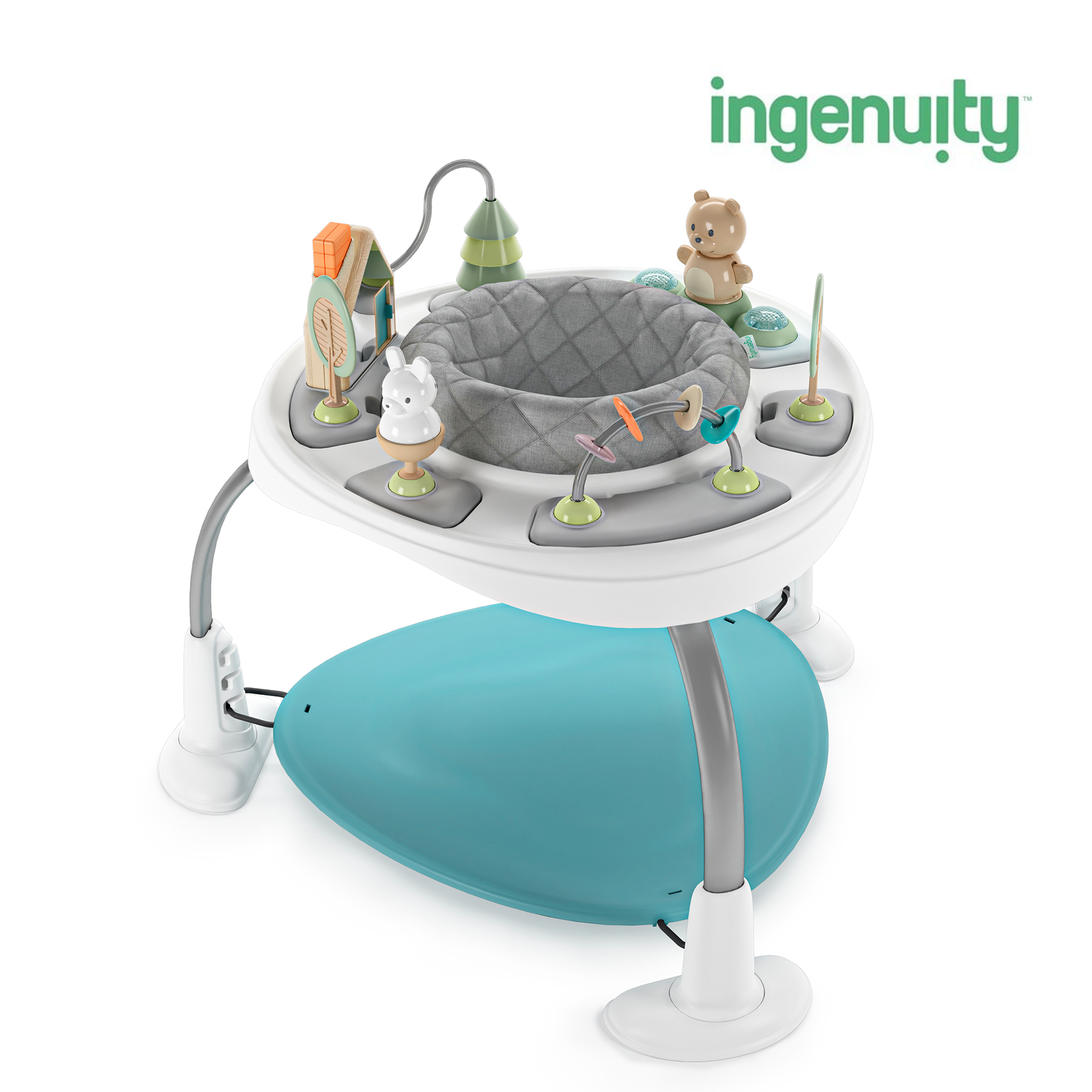 ingenuity /  スプリング＆スプラウト・2 in 1 アクティビティ・テーブル＆ジャンパー